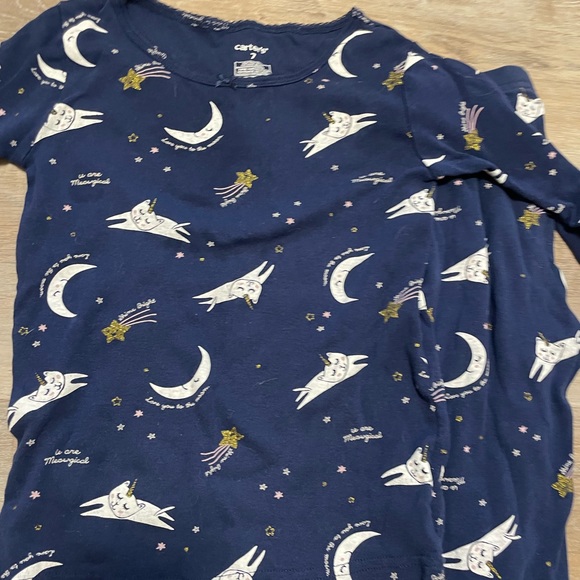 Girls pajamas size 7 - Picture 3 of 3